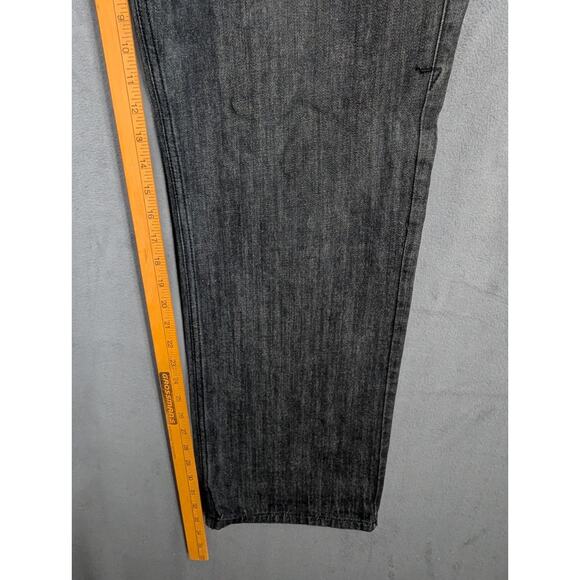 Rocawear Jeans Men's Black 38x34 Hip Hop Vintage Embroidered - Picture 10 of 14